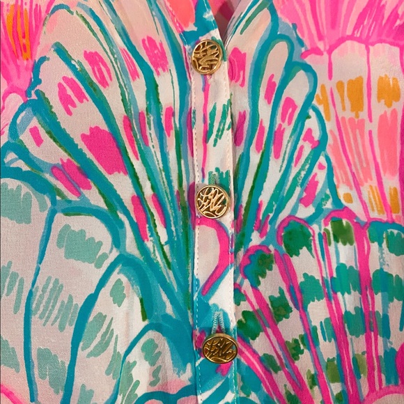 NWOT SILK ELSA SHELL LILLY PULITZER BLOUSE!!💖 - Picture 4 of 4